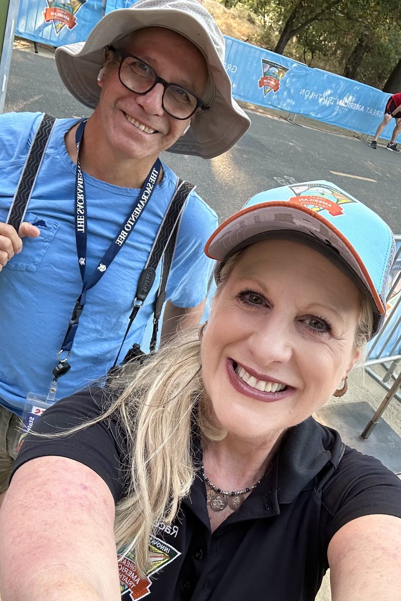 dleggitt's tweet photo. The ⁦@sacbee_news⁩ is “in the house”! Thanks for covering (and capturing AWESOME #photos) of the ⁦@GreatTriathlon⁩ on #AmericanRiverParkway! Thanks for #SacBee support of #GAT #GAT24! https://t.co/1mKEdu1v5F