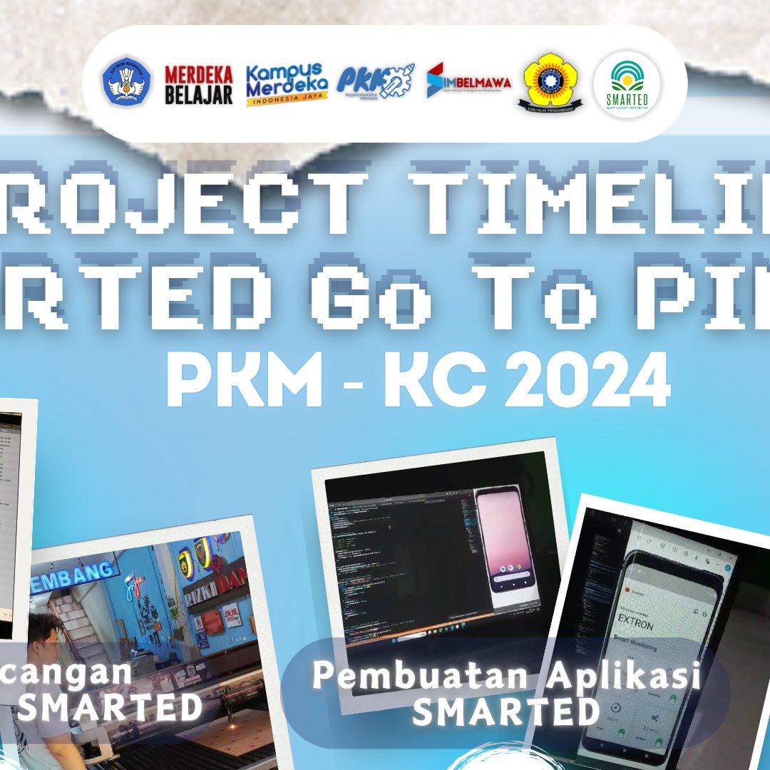 smartXexctrat28's tweet photo. 📌[PROJECT TIMELINE SMARTED]📌

Hayy, hayy Smartzen!!

Berikut merupakan timeline Smarted yang akan dilaksanakan selama 4 bulan yang di mulai dari mei 2024 hingga Agustus 2024.

Penasaran?? Untuk info selanjutnya jangan sampai ketinggalan yaa, stay tuned on our social media https://t.co/N0SIQgWEeg