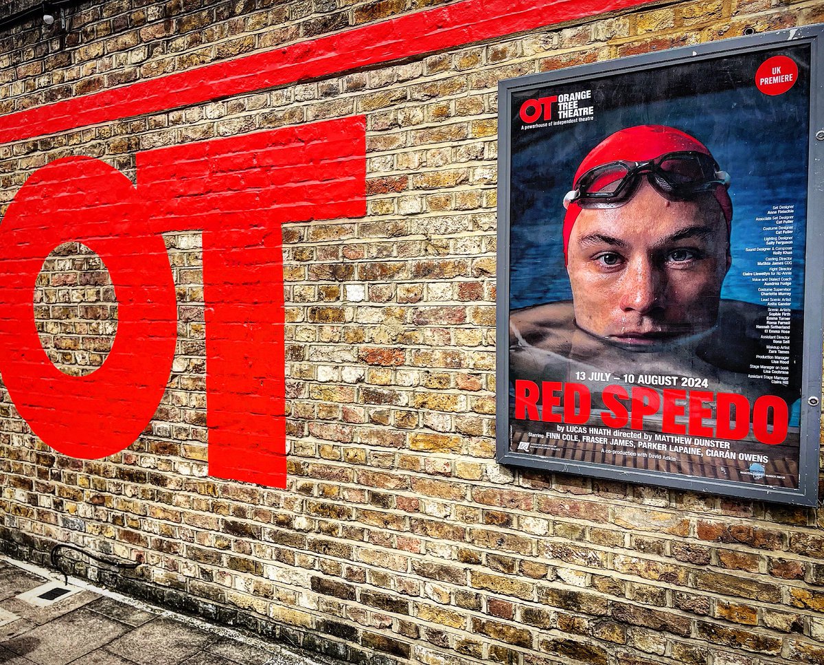 Four outstanding performances (with special mention to <a href="/FinnCole/">Finn Cole</a>, who has to perform the whole play wearing just the eponymous garment) make <a href="/OrangeTreeThtr/">Orange Tree Theatre</a>’s #RedSpeedo a fast-paced, intriguing gem.