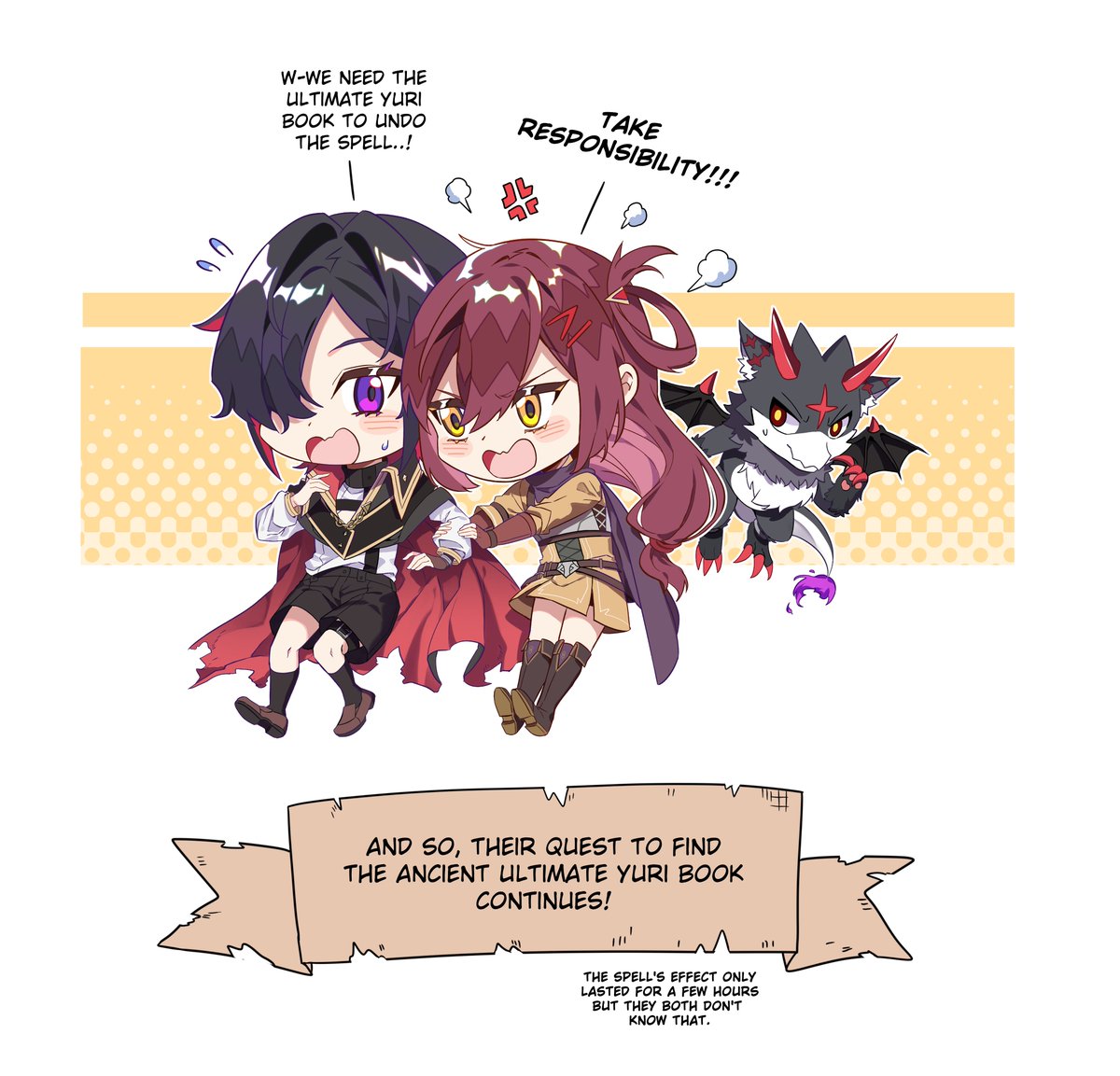 Yuri Arcanist x Mercenary Ranger 
-------
A  collab with @CinnamyonGlaze 