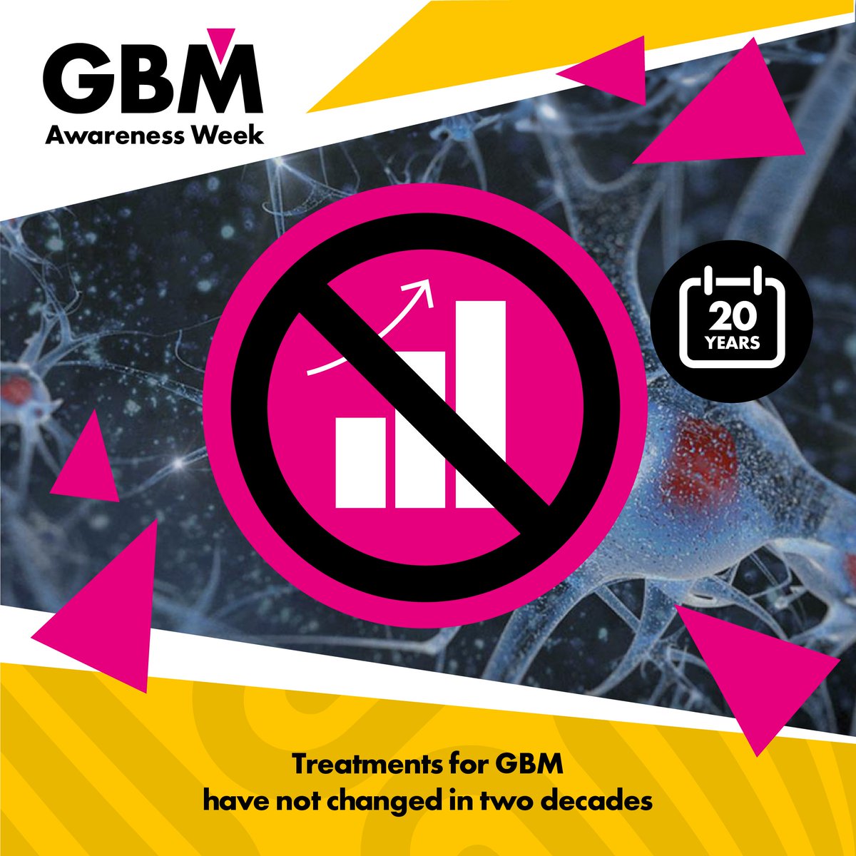 We are funding research across our network of Centres of Excellence which will help us discover more about glioblastoma (GBM), find new much-needed treatments and, ultimately, cures.

Find out more ➡️ bit.ly/3zMypwT

#GlioblastomaAwarenessWeek #GBMAwarenessWeek
