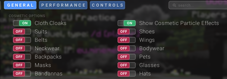 ma1deeee's tweet photo. @LunarClient 
what the actual fuck happened to lunar client?😭
i can't believe that i have to press like 10 buttons to make almost every single cosmetic invisible to me, this is getting out of hand LOL https://t.co/ttwCSlYbx8