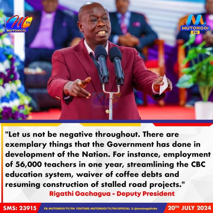 Dear <a href="/rigathi/">Rigathi Gachagua</a> ,Kenya's deputy president. Can you just have atleast some empathy to these JSS teachers.The government pays them 17k and for your information they are only 46,000. Be a truthful man,stop the side shows!
#OccupyTSC
#RutoMustGoNow 
CBC is just not streamlined at all.