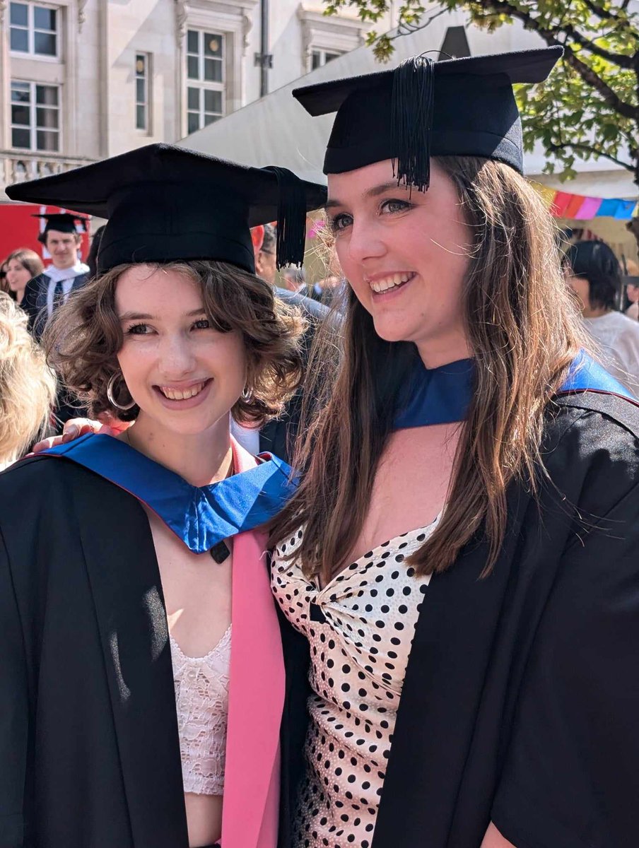 After 4 years at Cardiff Uni I have a new couple of letters on the end of my name (plus I get to say I’m a Master of Arts now!)

I met the best people along the way and am so excited to start my career as a fully fledged journalist! 👩‍🎓