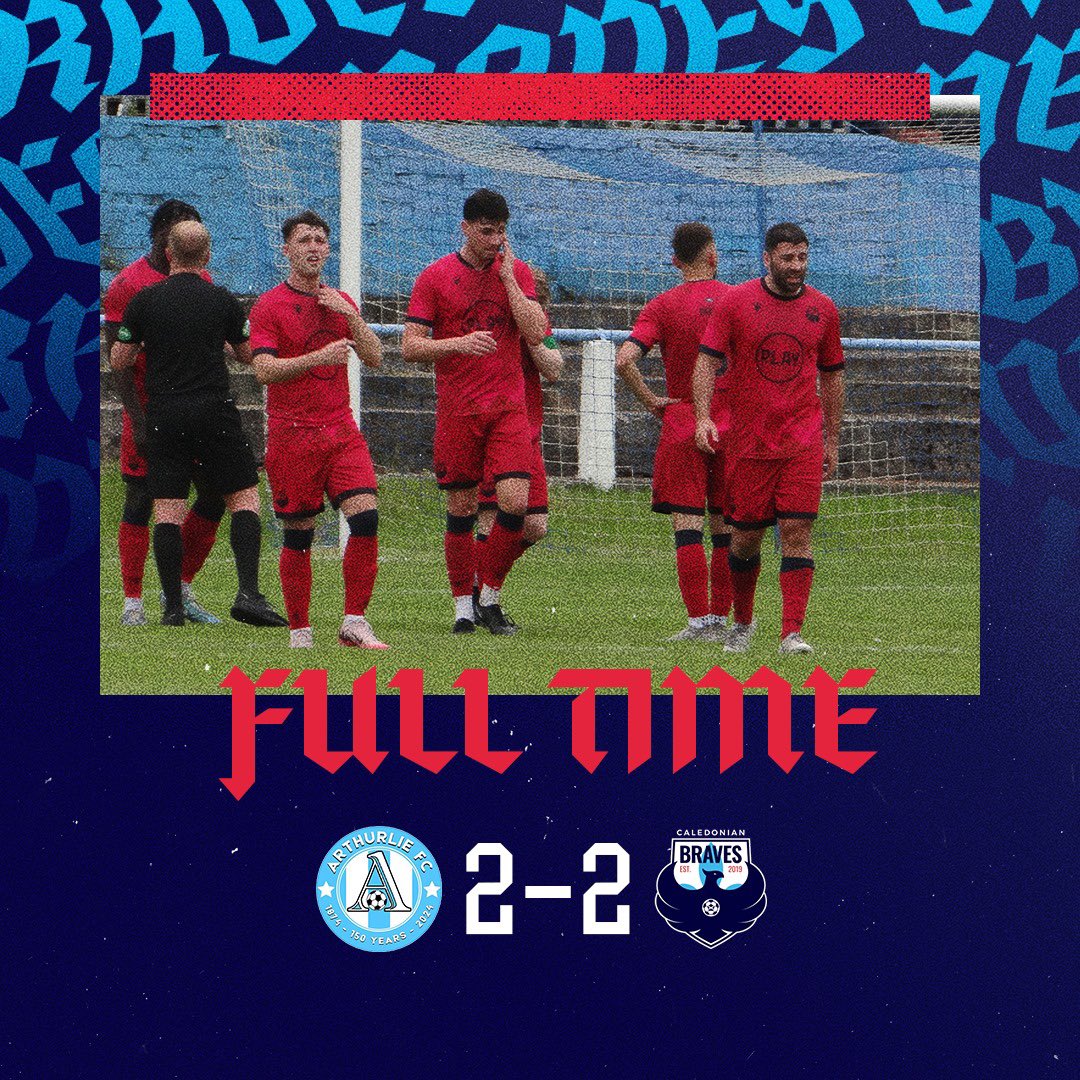 🤝 Our final pre-season friendly finishes as a draw.

Best of luck to <a href="/ArthurlieFC/">Arthurlie FC</a> for the season ahead #FearNone
