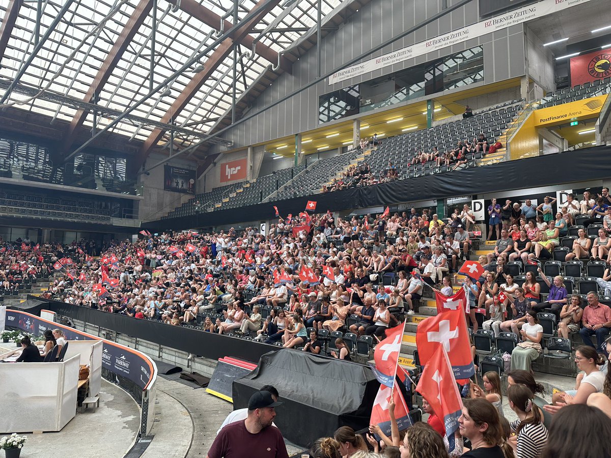 steherrmann's tweet photo. Apropos Bewerbung für den #esc: Derzeit findet in Bern gerade eine Weltmeisterschaft (im Voltigieren, übrigens) statt. Schön, dass man das zumindest dank der @hauptstadt_be überhaupt weiss. https://t.co/Mkh1KL8gfD