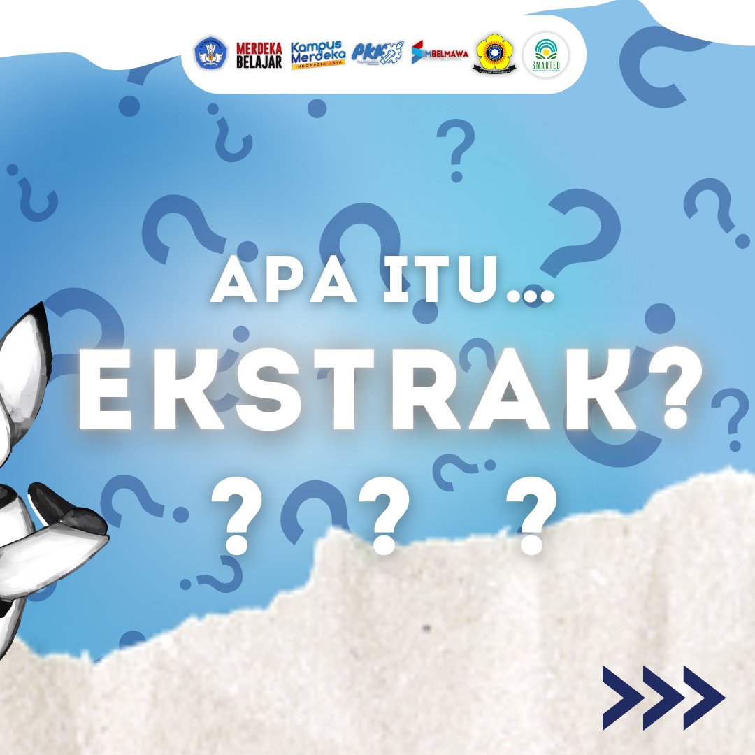smartXexctrat28's tweet photo. [APA ITU EKSTRAK? ✨]

Halo, Smartzen! Apa kabarnya nih??
Kalian udah tau belum, apa itu ESKTRAK?

Esktrak adalah bahan baku obat alam yang dapat dibuat menjadi sediaan obat tradisional. 
Mari kenali lebih jauh tentang EKSTRAK dengan baca informasi yang ada di postingan https://t.co/IFVykPcx98