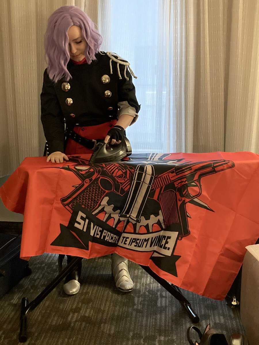 swordsfaire's tweet image. can’t have a revolution without a properly ironed flag 😤

#p5t #persona5tactica
