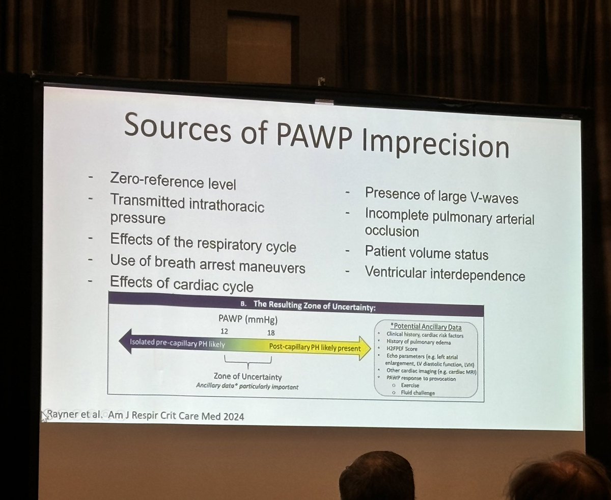 hvanspall's tweet photo. @RyanTedfordMD - fierce advocate of #ThePeoplesVentricle - sharing his expertise (&amp; selfies) in a fantastic talk on #PulmonaryHypertension at #CharlestonHFpEFConference.

Do you know the diagnostic criteria of #PAH &amp; pitfalls of #PAWP assessment? https://t.co/oL8UYwmf6Y
