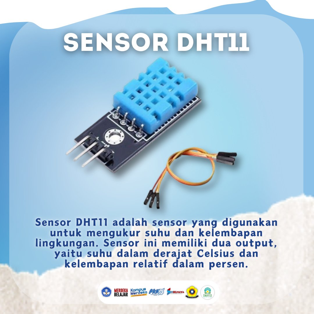 smartXexctrat28's tweet photo. [APA SAJA KOMPONEN PENYUSUNAN SMARTED? ✨]

Halo, Smartzen! Apa kabarnya nih??
Kalian udah tau belum, apa aja komponen penyusun smarted?

Nahh jadi diantaranya itu ada modul heater, sensor DHT11, ESP32 mikrokontroller, coil induksi, relay dan optocoupler https://t.co/2Qzh21VBB1