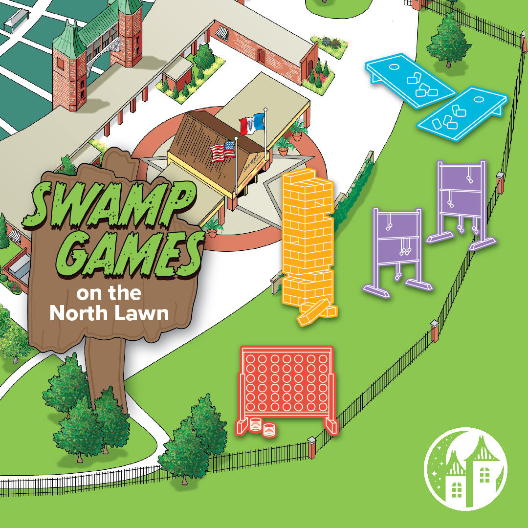 Shrek The Musical next weekend is in for a special treat, during pre-show we will have 'swamp' games for everyone to play and enjoy!

We'll have: 
🧱 Jenga
🌽 Cornhole
⛳ Ladder Golf 
🔴 Big Connect Four 

Tickets to Shrek start at $15 at kcstarlight.com!