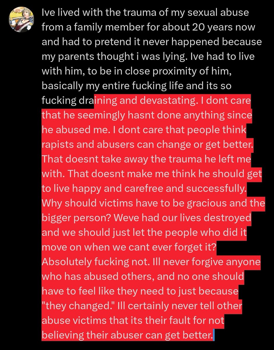 Genuinely, truly, fuck griffin puatu and every other person who supports chris niosi or shares griffins mindset on the situation.
