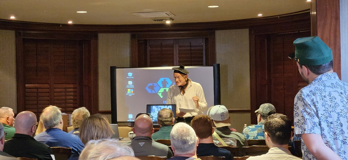 HMGS_Inc's tweet photo. Actor Jason Salkey presented an informative and humorous lecture on his life on the British TV show Sharpes Rifles, which was a smash hit & cult favorite of many wargamers in the United States and around the world. #historicon2024 #SharpesRifles https://t.co/L71p4WIYct