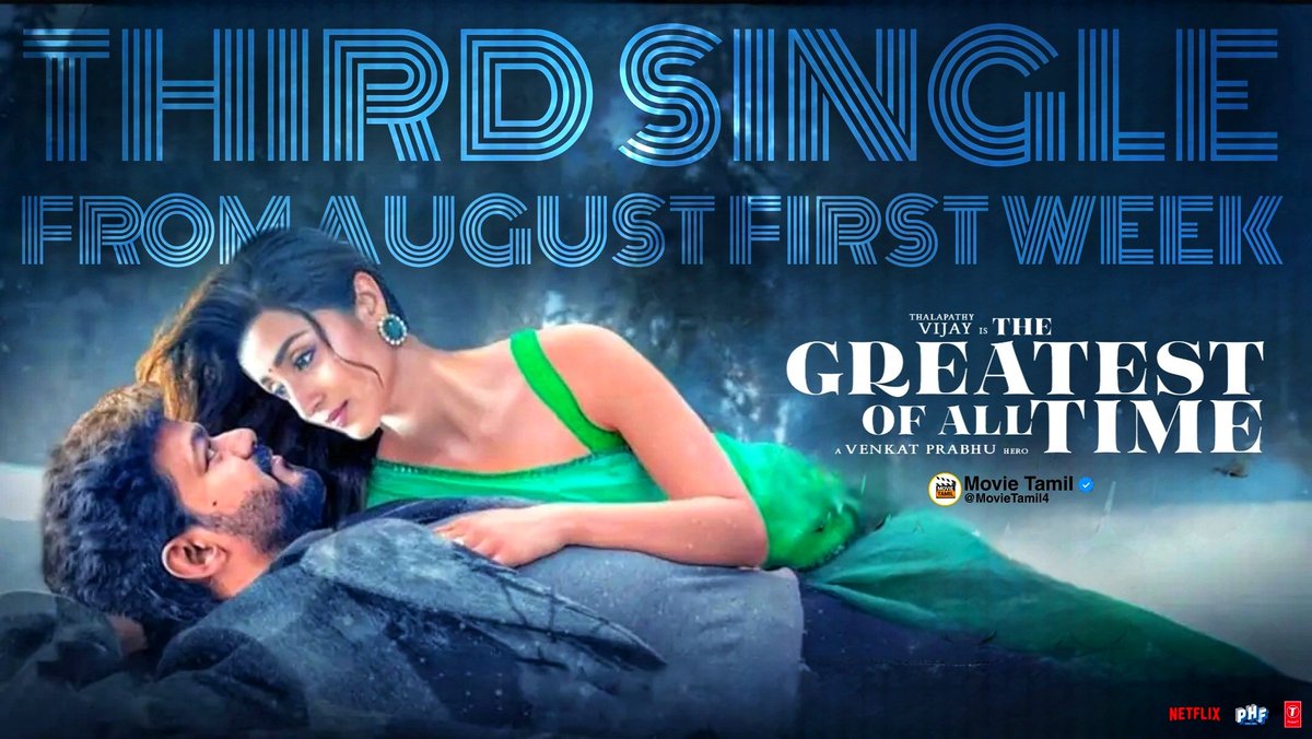 SAJenson3's tweet photo. #TheGOAT - 3rd single will release 
     on August 1 week 💥 🥳 
🔸Andhagan single Release in July 24th By Thalapathy ( surprise )
🔸#T69 - Will H.Vinoth &amp; kamal 
   input story because that is #K236

#Lando #Linux #Adidas #sachin #Trisha #Thala #Surya44 #indian2 #Dhanush https://t.co/2j4Qv84jHK