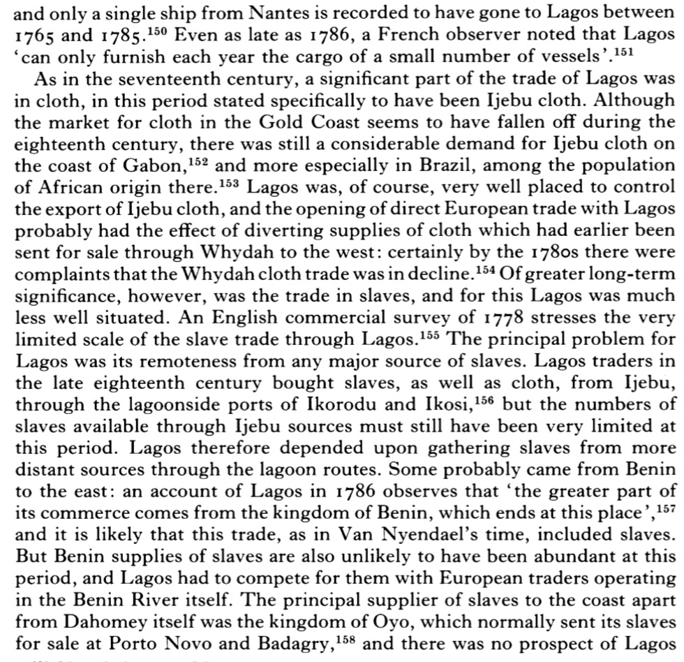 Orhogbua_II's tweet photo. After Edo Domination for two Centuries the Aboriginal Yoruba Government would quickly change the Edo Cloth/Gum Export based economy to one based on Slavery of other Yorubas https://t.co/zQkJ1mV4dZ