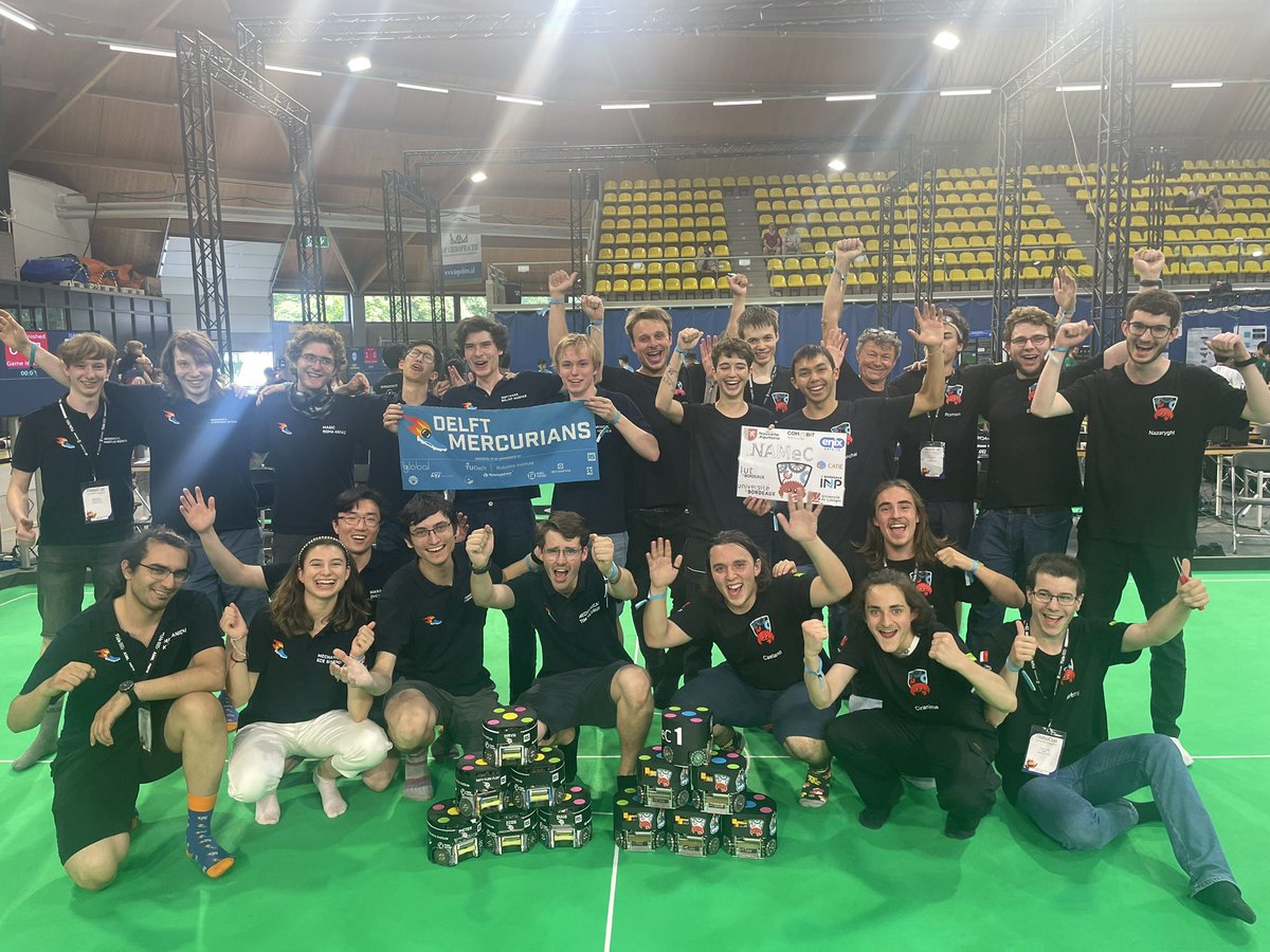 NAMEC Team (@namecteam) on Twitter photo <a href="/namecteam/">NAMEC Team</a> gagne
Delft Mercurians 2-0 !Prochain match 18h30 contre ITAndroid : le perdant sera 4eme du tournoi, le gagnant jouera les finales
<a href="/NvelleAquitaine/">Nouvelle-Aquitaine</a>
<a href="/IUT_de_Bordeaux/">IUT de Bordeaux</a> <a href="/BordeauxINP/">Bordeaux INP</a> <a href="/univbordeaux/">Université de Bordeaux</a> @iutInfoBdx <a href="/IUT_GEII_Bdx/">Département GEII - IUT de Bordeaux</a> <a href="/CATIE_AQ/">CATIE</a> <a href="/RhobanRobots/">Rhoban</a> <a href="/GenerationRobot/">Generation Robots</a> <a href="/namecteam/">NAMEC Team</a> gagne
Delft Mercurians 2-0 !Prochain match 18h30 contre ITAndroid : le perdant sera 4eme du tournoi, le gagnant jouera les finales
<a href="/NvelleAquitaine/">Nouvelle-Aquitaine</a>
<a href="/IUT_de_Bordeaux/">IUT de Bordeaux</a> <a href="/BordeauxINP/">Bordeaux INP</a> <a href="/univbordeaux/">Université de Bordeaux</a> @iutInfoBdx <a href="/IUT_GEII_Bdx/">Département GEII - IUT de Bordeaux</a> <a href="/CATIE_AQ/">CATIE</a> <a href="/RhobanRobots/">Rhoban</a> <a href="/GenerationRobot/">Generation Robots</a>