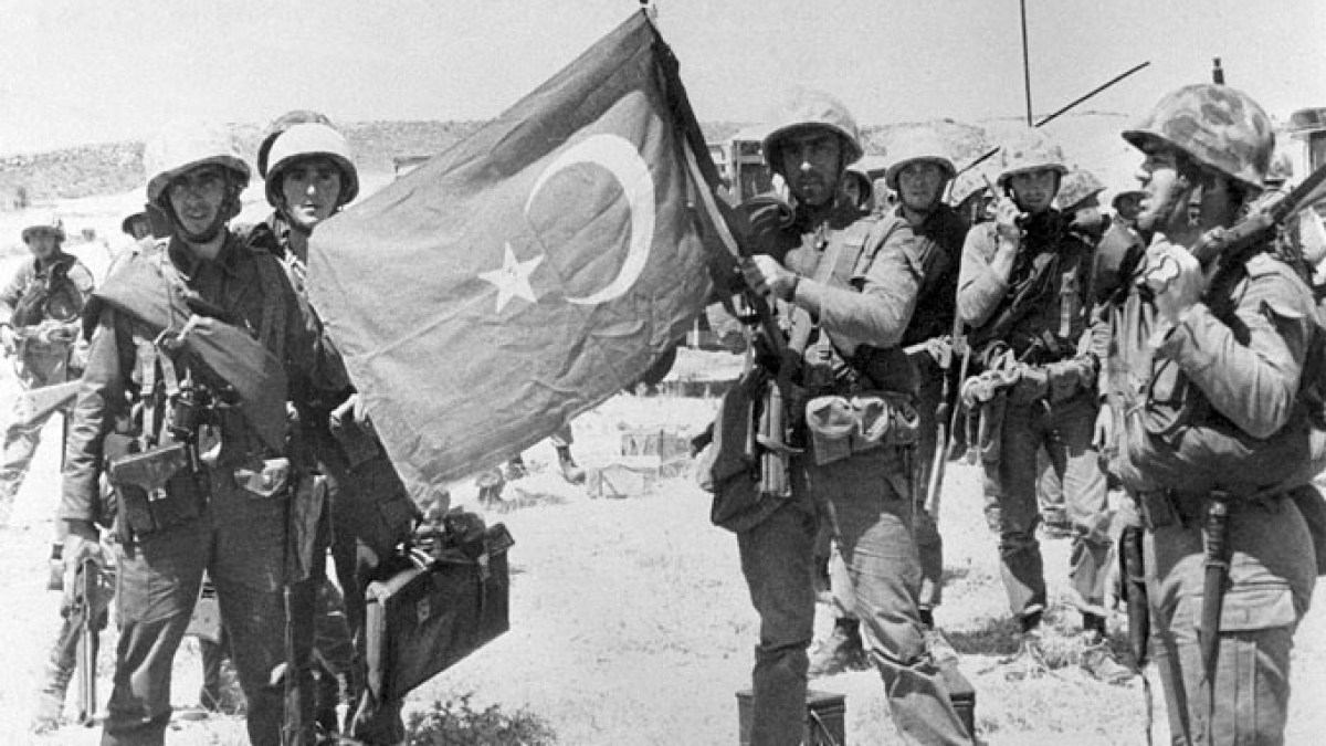heartefact's tweet image. cyprus peace operation. 
1974, 20 july.