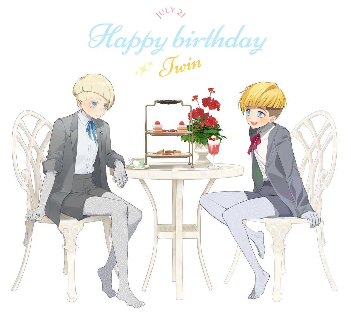 지범님과 나밧 생일기념으로 그렸어요~
디페에 아크릴도 극소량 들고갑니다~~
#ヴァッシュとナイヴズ誕生祭2024
#HappyBirthday_PlantTwins
<a href="/Ware9ouse/">지범</a>