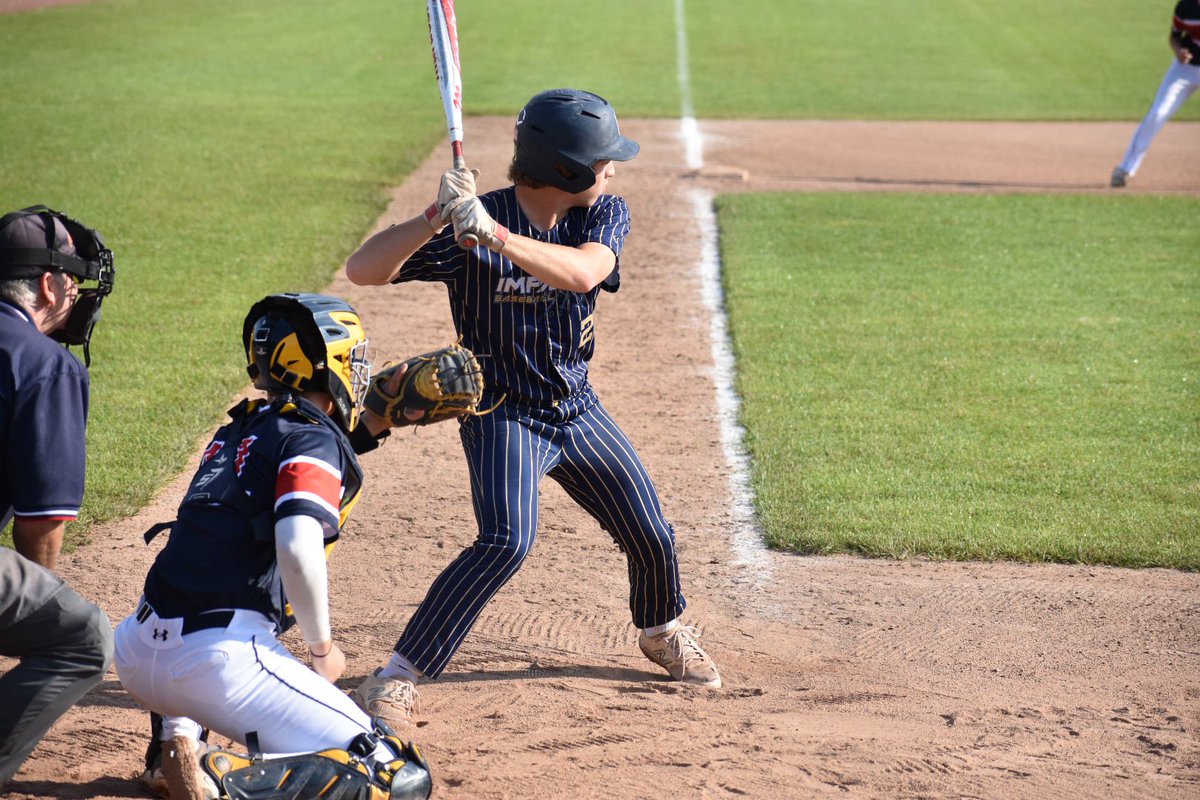 WOWFactorMISel's tweet photo. Solid win today to end the tournament. Clark(@ElliotC02) was on the mound and pitched a complete game allowing only one run in 7 innings. The boys batted well driving in 9 runs on 7 hits. Go Impact! #wmimpactbaseball 

Double: Holzgen(@holzgen_e)
Singles: Kwaiser (@KwaiserBrayden), Thornton (@JackThornton66), Jones (2), Redman, Snow

Thanks @MotorCityTourn and @albioncollege for a great tournament! @BritonsBaseball