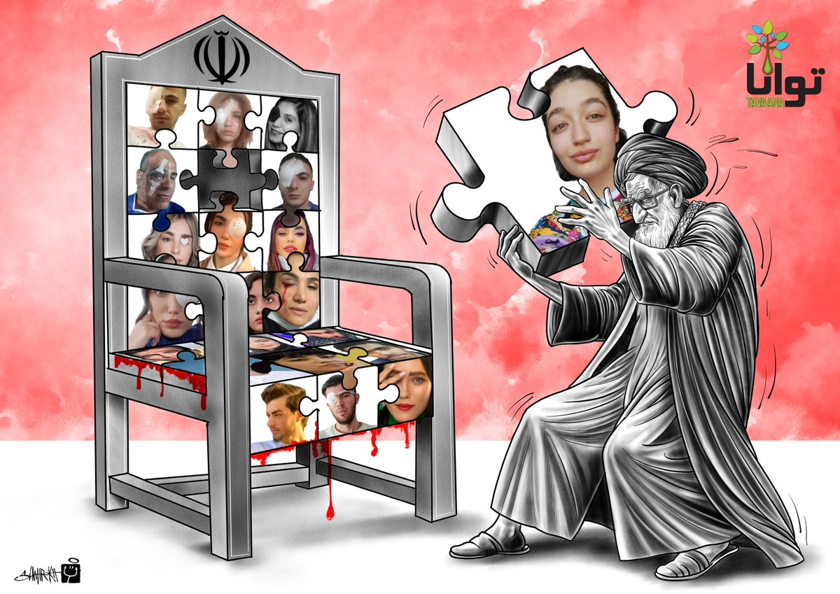 بقا بر بستر خون
طرح از شاهرخ حیدری
tavaana.org/khamenei-killi…

<a href="/ShahrokhArt/">SHAHROKH♦</a> 

#یاری_مدنی_توانا
#کارتون
#نه_به_جمهوری_اسلامی