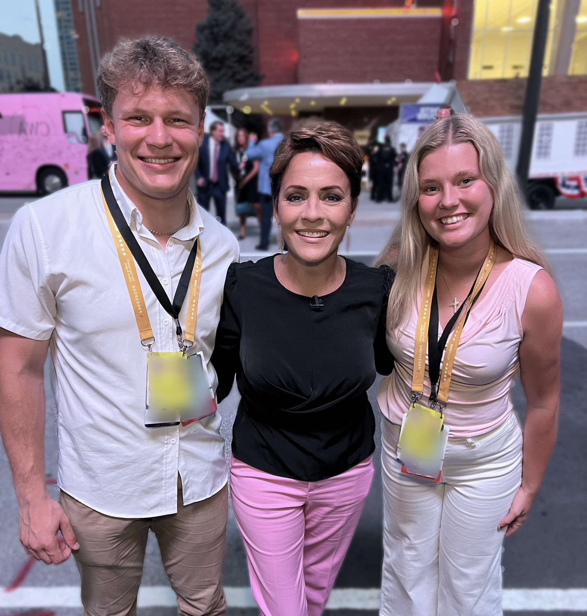 WillCraigWI's tweet photo. Had an amazing opportunity to work with @FoxNews during this year’s Republican National Convention in Milwaukee. Made some great connections and memories with Fox and their employees as well as some well-known figures like @KariLake, @brithume, and @kayleighmcenany! https://t.co/8OZJg6JWco