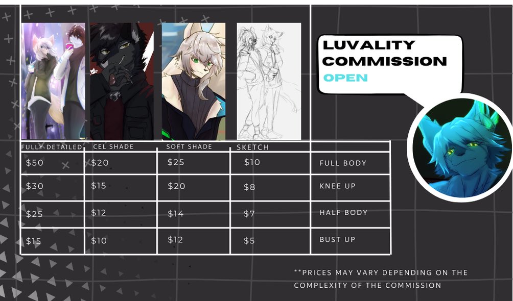 Luvality (commissions open) tweet media