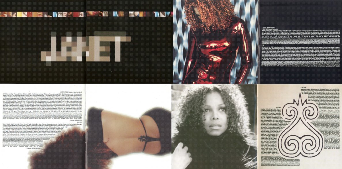 BeccaRBRoyalty's tweet photo. The Velvet Rope by Janet Jackson. Ellen Von Unwerth and Mario Testino photographed her for the album’s artwork. https://t.co/4wEqXBEUlw