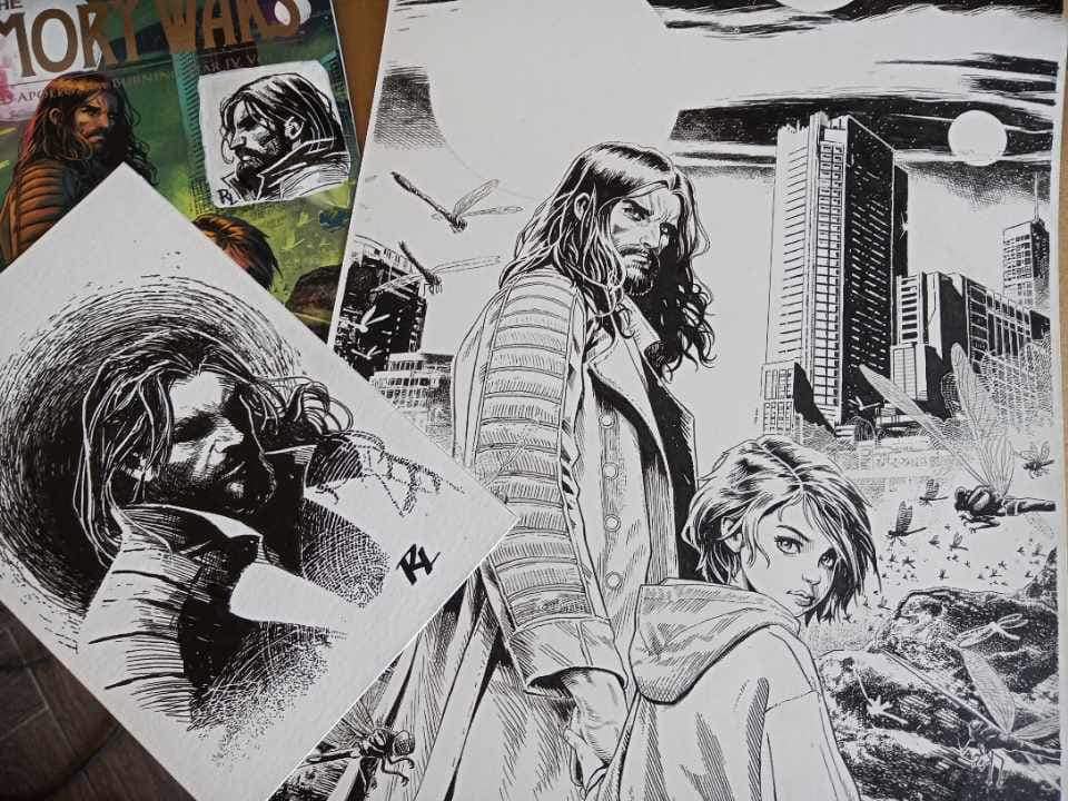 Riccardo Latina (@latinariccardo) on Twitter photo The Amory Wars NWFT Cover#1 on sale with a special set that includes a Sketch on A5 sheet of Claudio and remarqued foil comic. For questions write to kirbyscomicart@gmail.com #theamorywars #coheedandcambria #originalartwork #coverart The Amory Wars NWFT Cover#1 on sale with a special set that includes a Sketch on A5 sheet of Claudio and remarqued foil comic. For questions write to kirbyscomicart@gmail.com #theamorywars #coheedandcambria #originalartwork #coverart