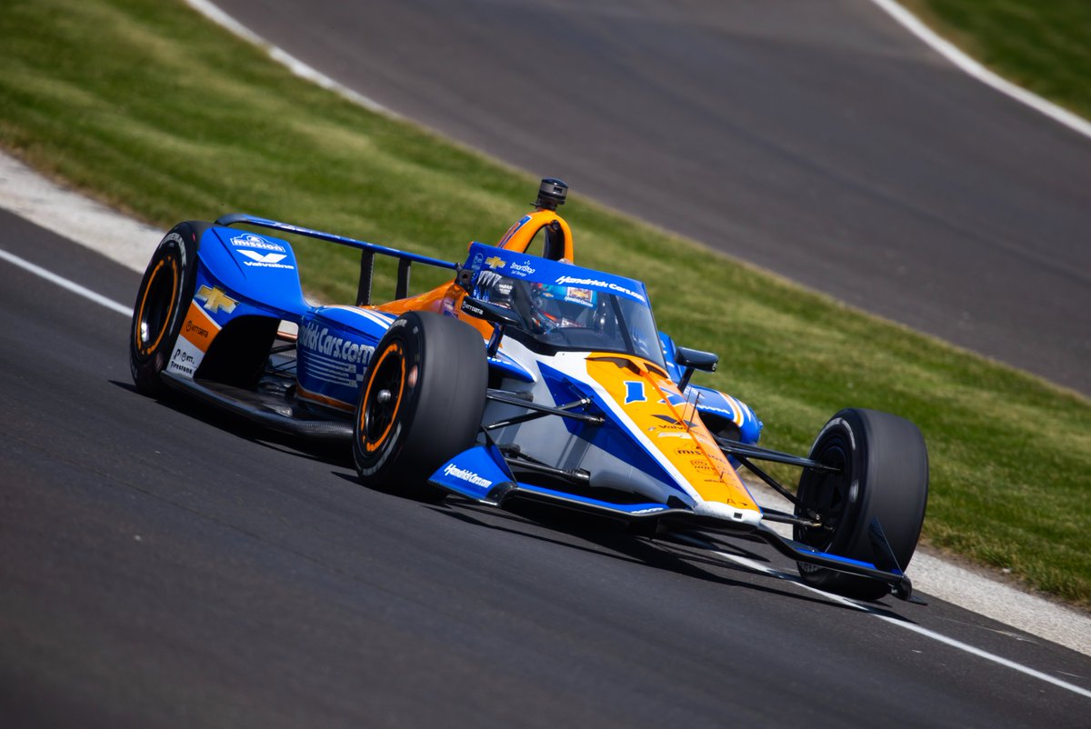NASCARonUSA's tweet photo. These #Indy500 drivers are back at Indianapolis in entirely different cars than they were on May 26. 👀 https://t.co/YuJglnQyTk