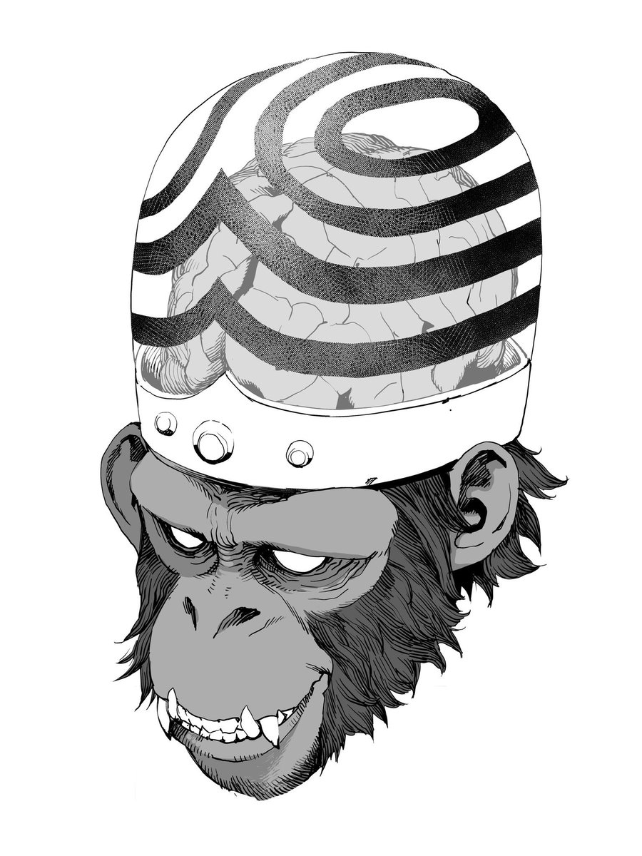 yashiro_manabu's tweet image. Mojo Jojo

 #powerpuffgirls
 #PPG