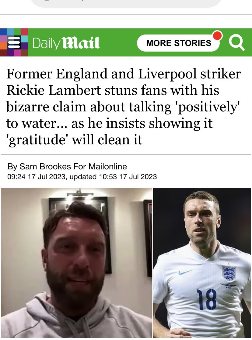 Rickie lambert tweet media