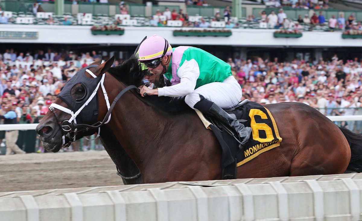Reigning Champion Idiomatic adds the G3 Molly Pitcher Stakes to her resume on NYRA Bets Haskell Day.
