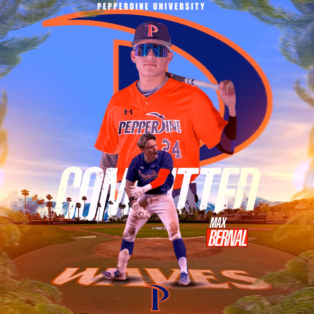 Excited and blessed to announce my commitment to Pepperdine University!

Glory to God✝️ #nextchapter