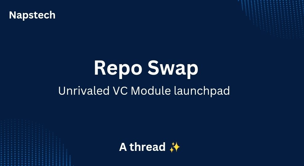 napstech's tweet photo. Was thinking about taking a break from DeFi due to high fees, whale dominance, unfair token distribution, and poor security. However, a friend introduced me to @reposwap, which seems to offer a solution to these issues! I'm excited to share my findings with you.

A 🧵🫠 https://t.co/4e6vaR6eUo