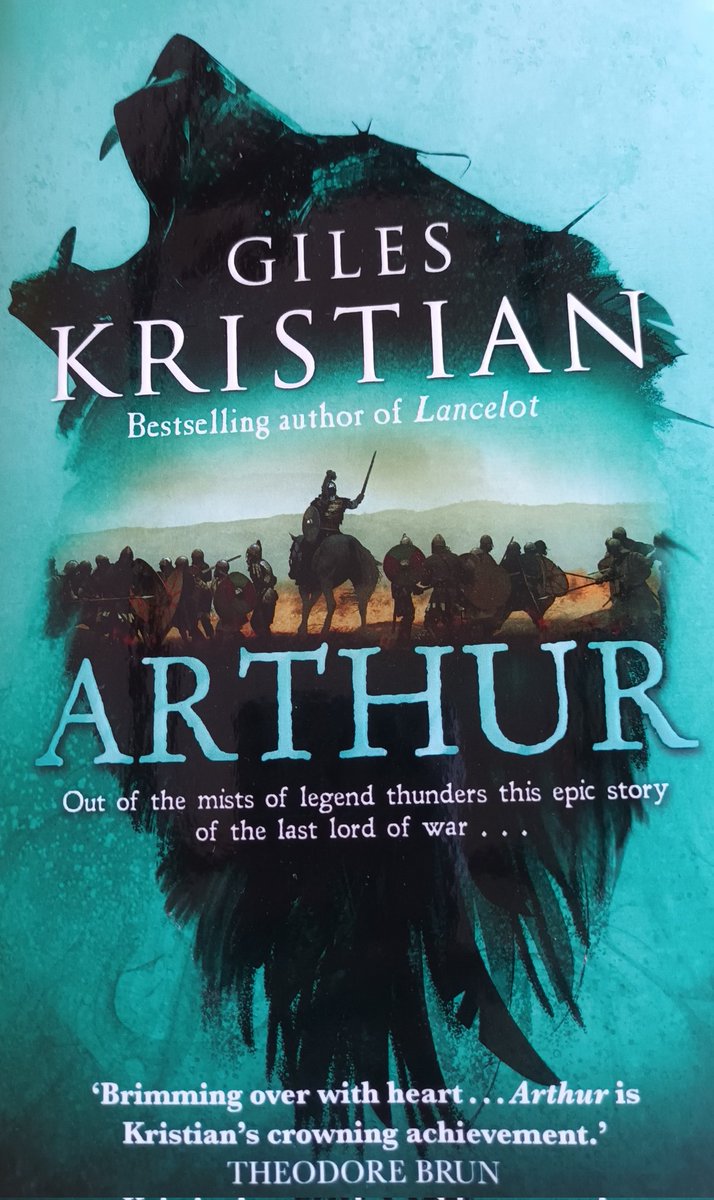 I can't wait for the term to be over so I can immerse myself in the latest book from #gileskristian . I absolutely loved #Camelot &amp; and #Lancelot, so I have high hopes for this one!