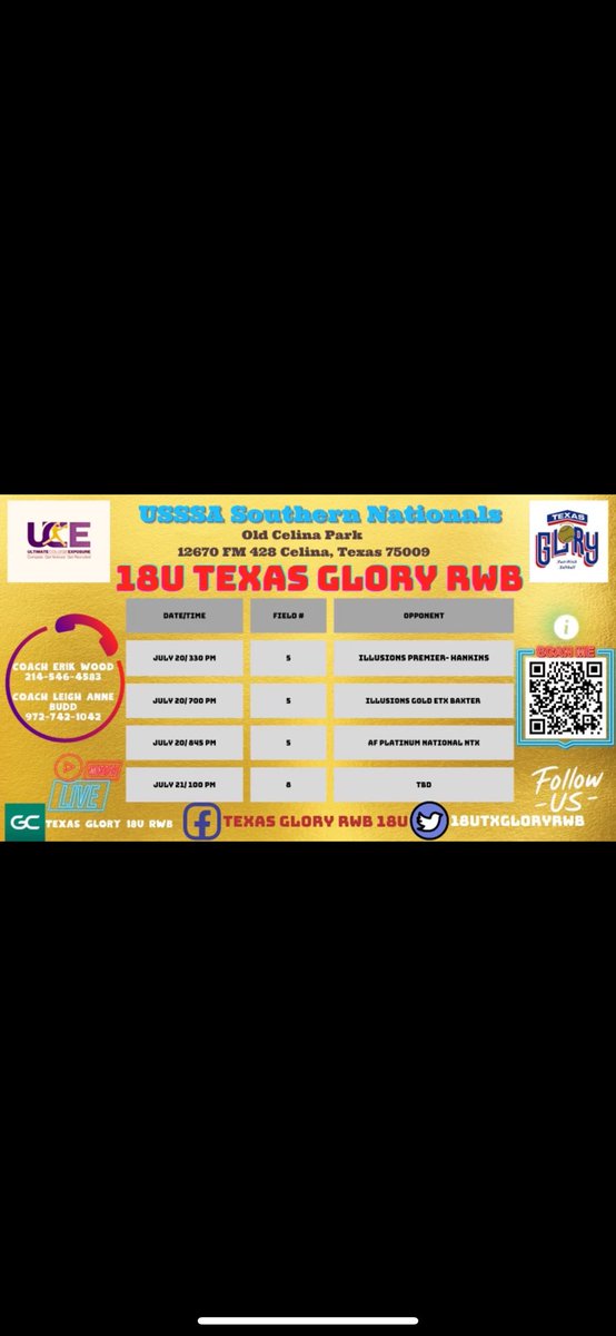 CANT WAIT !!:)))<a href="/18UTXGloryRWB/">18U Texas Glory RWB</a> <a href="/NDNSsoftball/">Waxahachie Indian Softball</a>