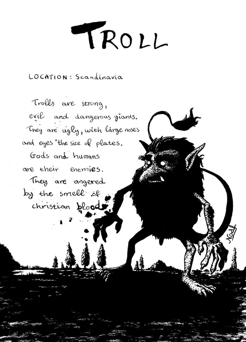 ArtNosfNigel's tweet photo. A TROLL!!!
#troll #comicgr #comic #greekcomics #illustration #books #art #artwork #artnosf #ink #inking
@ArtNosf https://t.co/cZFZWVQSX7