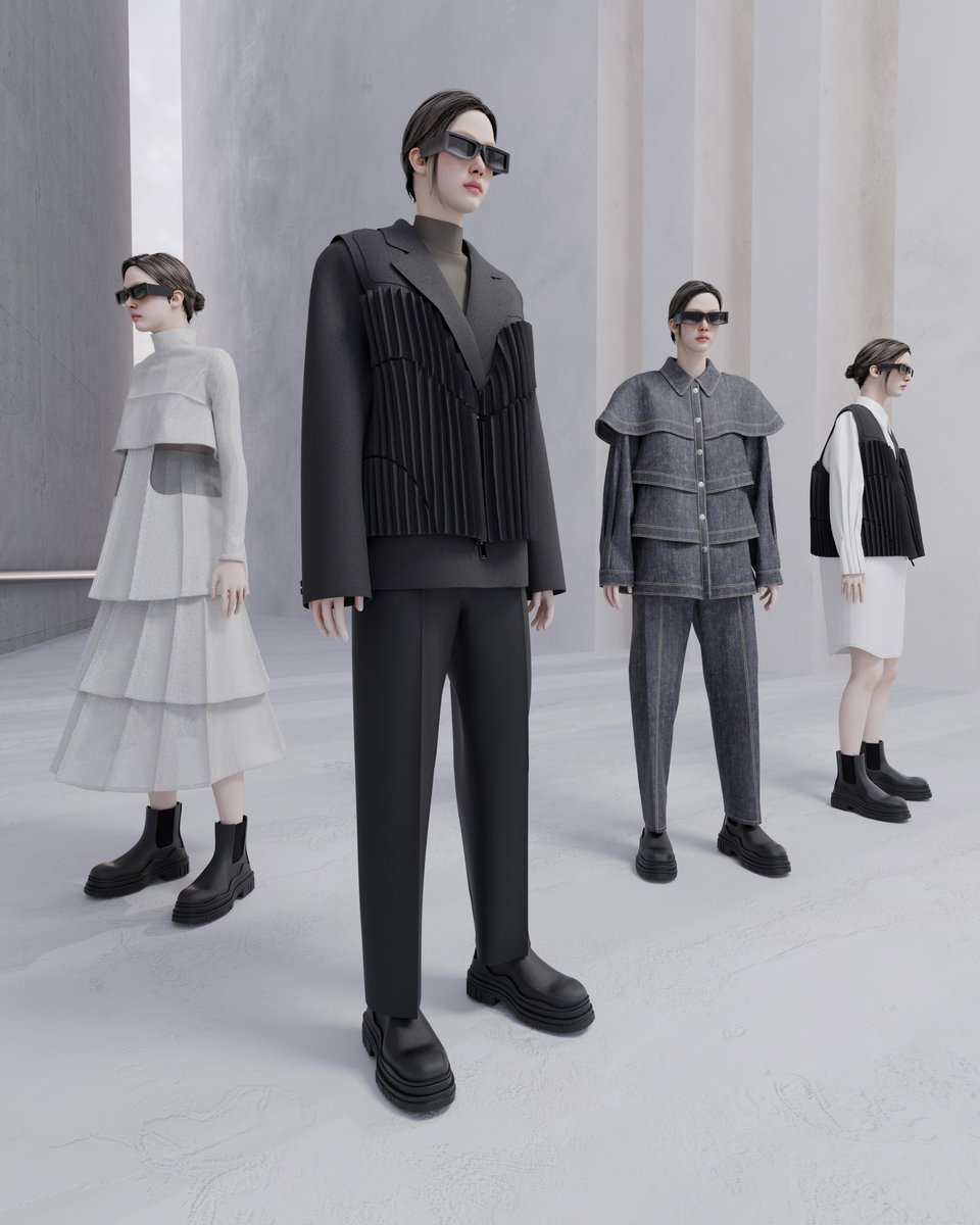 Very excited to be winning the KUHO grand prize (1st) in <a href="/clo3d/">CLO3D</a> design contest with a collection designed for the fashion brand KUHO 🤍

#digitalfashion #clo3d