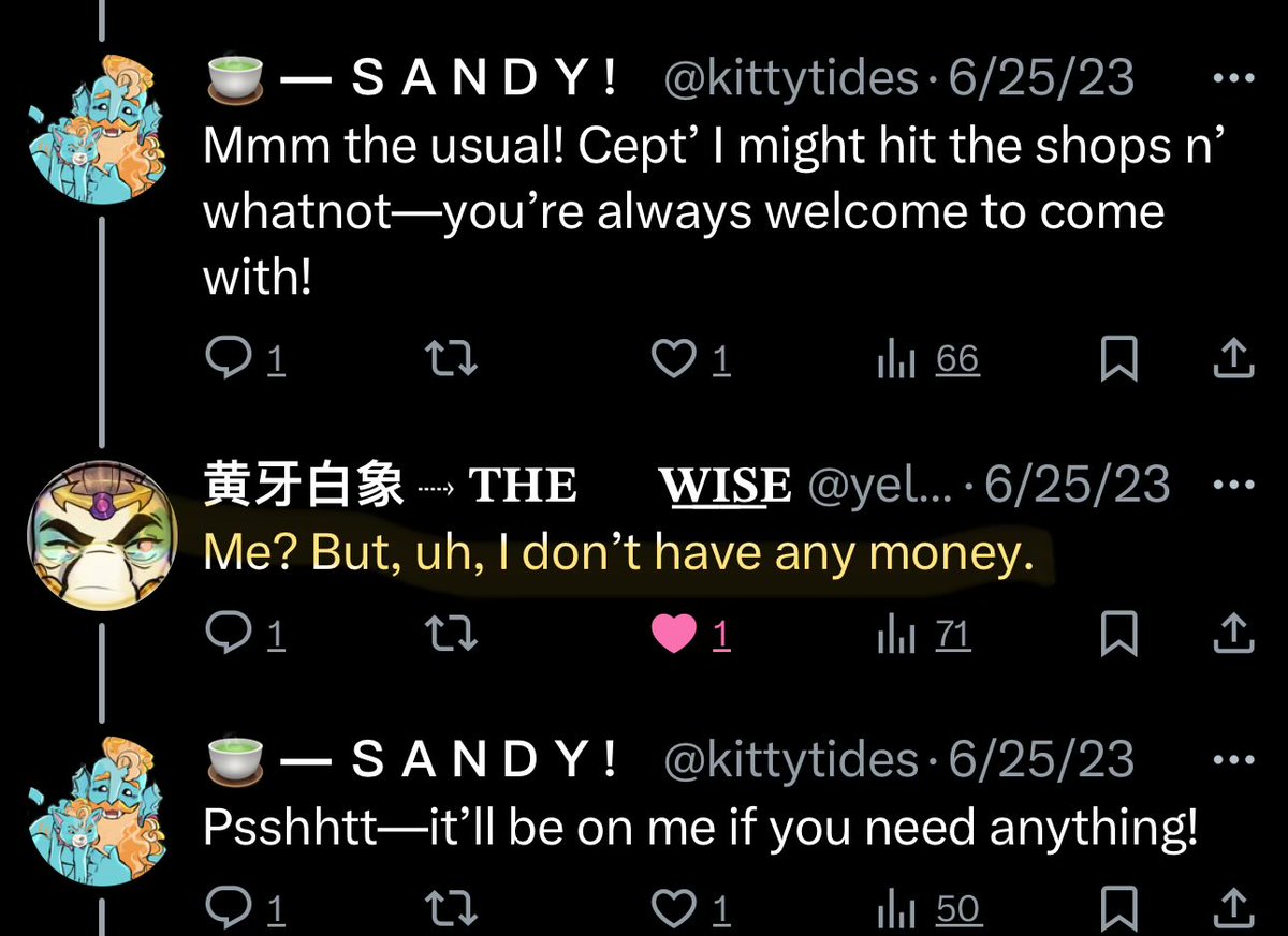 kittytides's tweet photo. Back in the day… [ He’s vaguely recalling how he ran into her last week, buying copious amounts of melons… ] https://t.co/oFdlPpZPBR