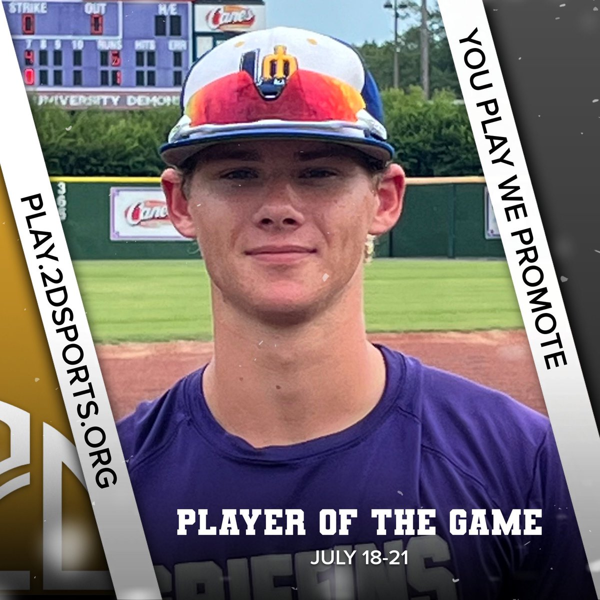 2DsportsbsbLA's tweet photo. ⭐️Player of the Game⭐️

Caleb Wall(@_calebwall): 6in 1 run 6ks
Louisiana mariners 18u Bernhard 

Dutchtown High |2025| LA
#uncommitted #2DHitting #2D2025 https://t.co/N410umjAMF