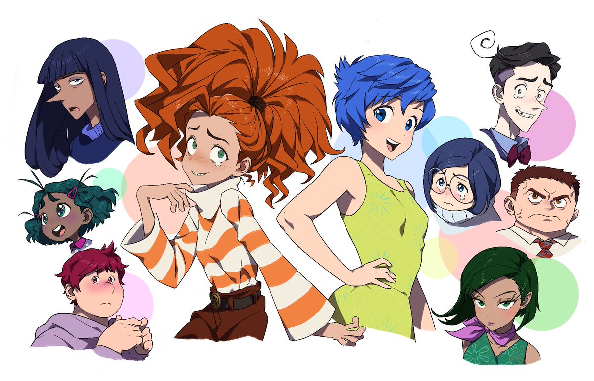 #insideout #insideout2 
감정들 의인화😃