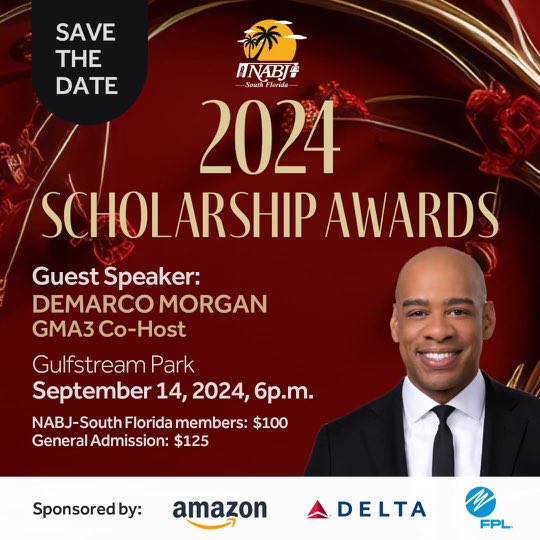 #Savethedate #scholarships #journalism
Building a diverse workforce starts with investing in and mentoring a diverse group of students representing journalism's future. Join us on September 14.