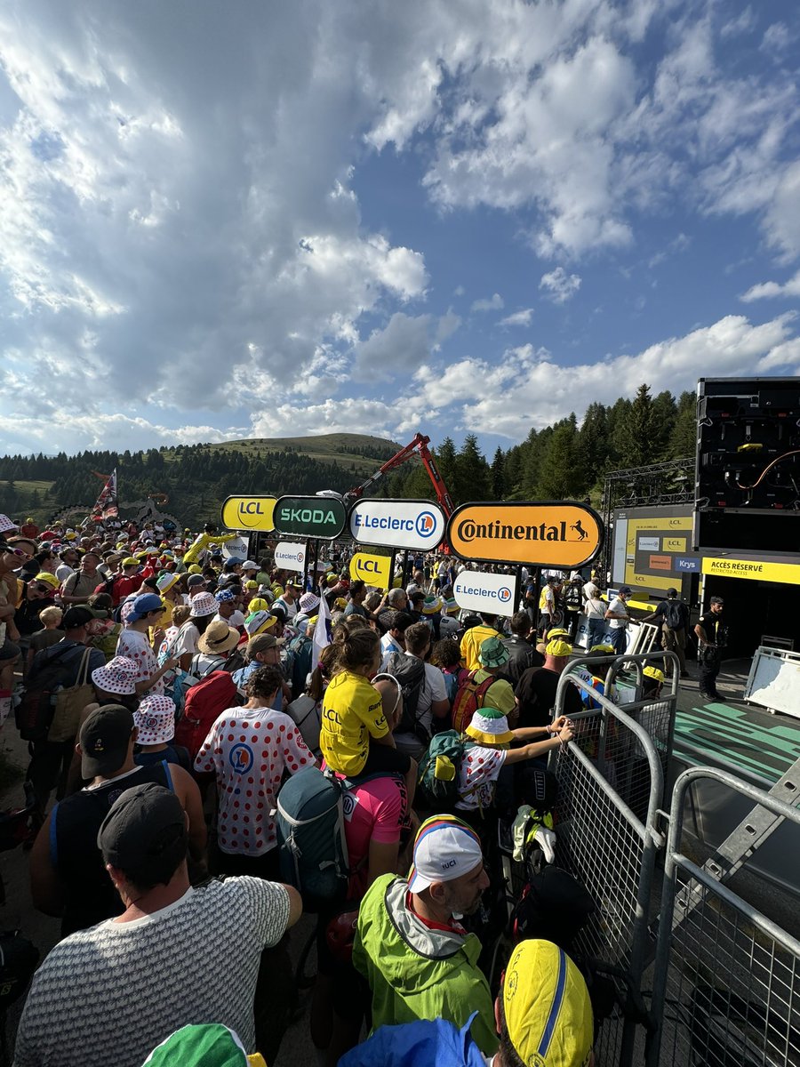 Ingen publikkris på Tour de France i alla fall...