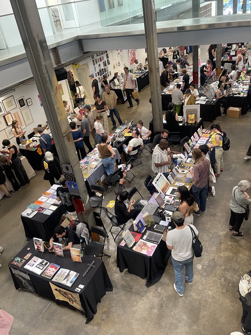 We are having a ball at the SF Art Book Fair. It&rsquo;s super cool! And selling lots of stuff to help pay<a href="/tag/sfabf2024"class="tags"><span>#sfabf2024</span></a>