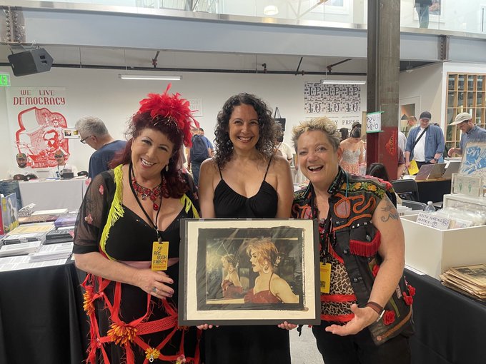 We are having a ball at the SF Art Book Fair. It&rsquo;s super cool! And selling lots of stuff to help pay<a href="/tag/sfabf2024"class="tags"><span>#sfabf2024</span></a>