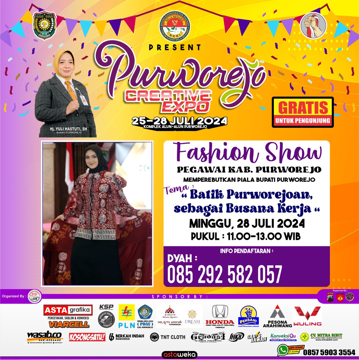 <a href="/LiteUpPurworejo/">💡</a> <a href="/AngkoSetiarso/">Angko Setiarso</a> <a href="/anjarduta/">Anjar Duta</a> <a href="/BagongDadiDewa/">Ki Lurah Bagong</a> <a href="/BantulMakmur/">🇮🇩Bantul❤️Makmur🆎 #gerbangJogja🇮🇩</a> <a href="/BElectrindo/">Bagelen Electrindo</a> <a href="/bkpsdmpurworejo/">BKPSDM Kabupaten Purworejo</a> <a href="/BlackBlack775/">Muhamad Ansori</a> <a href="/BOBorobudur/">Badan Otorita Borobudur (BOB)</a> <a href="/CaturAsmaragama/">Asmaragama</a> <a href="/disporaparjtg/">Disporapar Jateng #JelajahJatengSekarang</a> Kesempatan untuk berlomba-lomba meniti prestasi sejak dini.. 

#DiSiniEmpatHari #Purworejo #creative #expo #PurworejoCreativeExpo #VisitJawaTengah #JatengGayeng #PesonaIndonesia