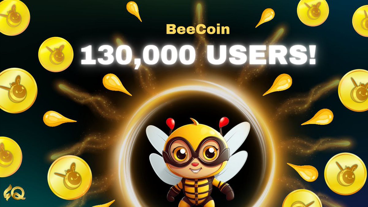 BeeeCoin's tweet image. 🔥Over 130,000 players are playing BeeCoin!🤯🔥

👇🏻Play now and earn #Ton 👇🏻 t.me/Bee_CoinBot/ap…

#BeeCoin #HamsterKombat #TAPSWAP #Blum #Bitcoin #BNB #TON #RockyRabbit
