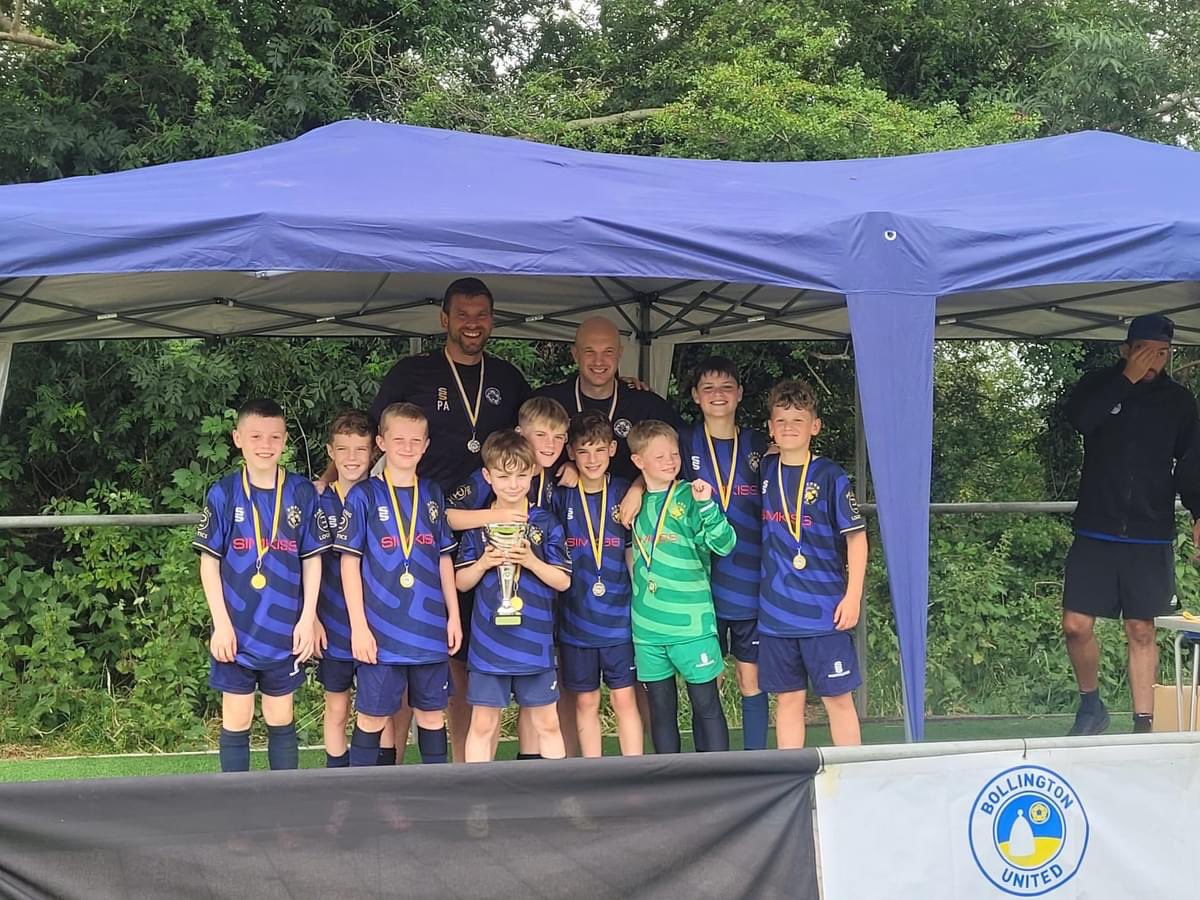 chatterleyvics's tweet photo. Another weekend, another tournament....⚽️

Huge congratulations to our U11 Miners who won the tournament at Bollington Football Festival earlier today. 🏆

A first outing for our new kits aswell with the team looking 👌 

#COYM https://t.co/LoxtpIK99K