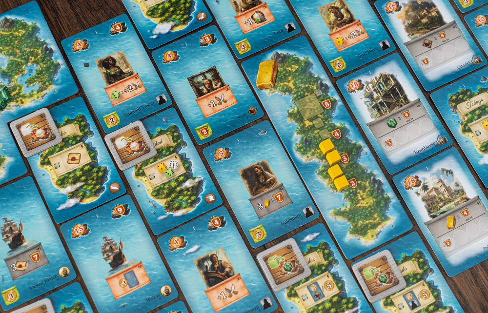 Set sail with Pirates of Maracaibo! This card-driven game offers tons of replayability as you explore the Caribbean and outmaneuver rivals. Watch our live stream on Tuesday at 11 AM ET! Pre-order now or pick up at Gen Con! youtube.com/live/fmxI5xuMQ…