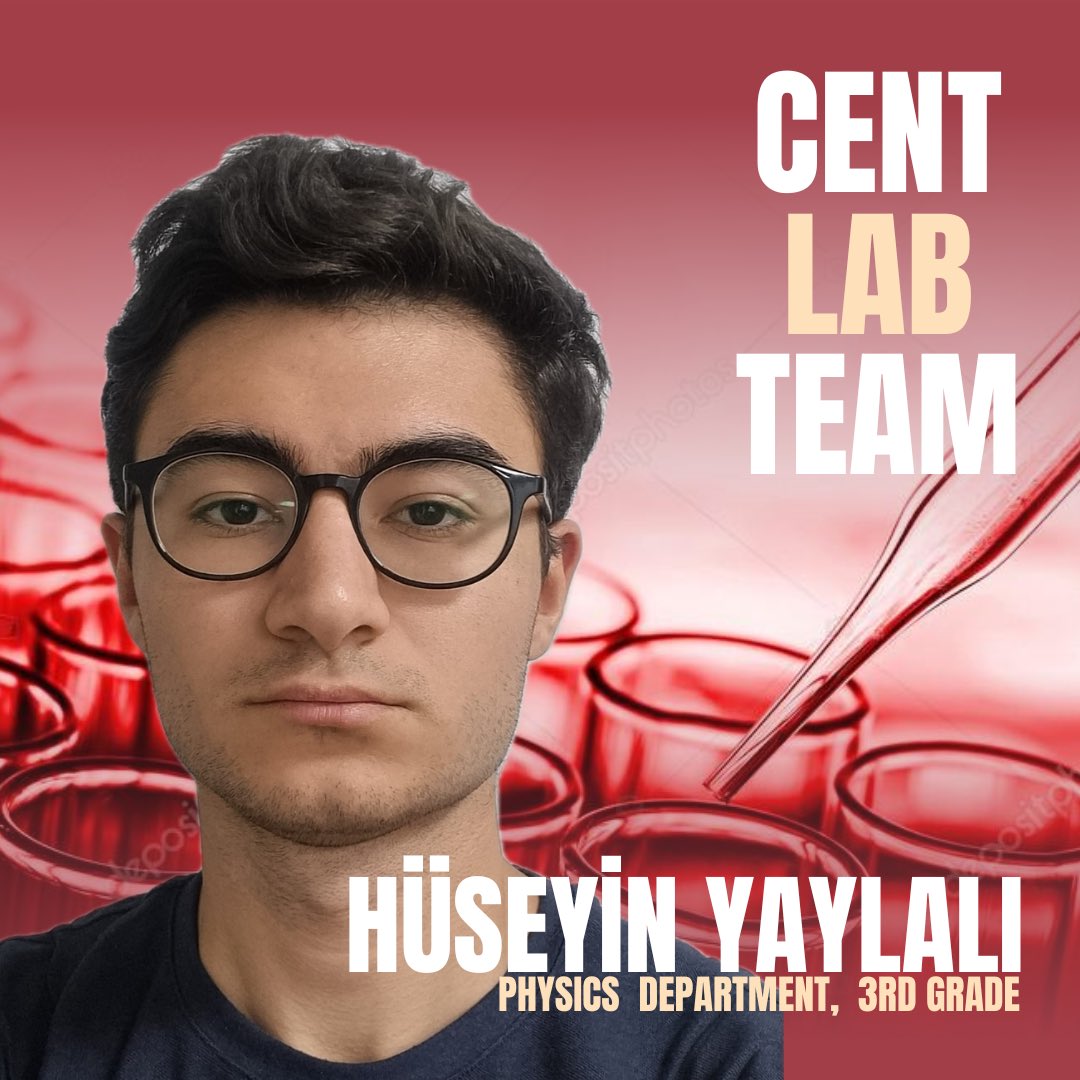 Hüseyin is a 3rd-year physics student working at the CENT Lab. He is studying and learning about DFT, and he is using computational methods to understand the atomic and electronic structures of materials.